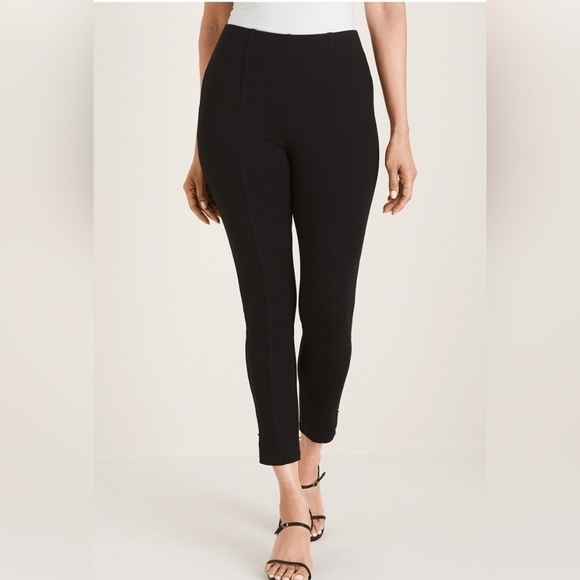 Chico's So Slimming Crop Pants in Black Size 8 - Picture 1 of 16